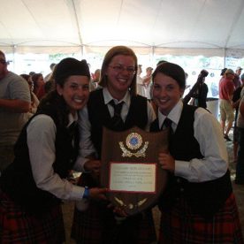 North American Champion Trophy for Grade 3 Pipe Band
